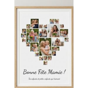 photo vers poster Coeur multiphoto